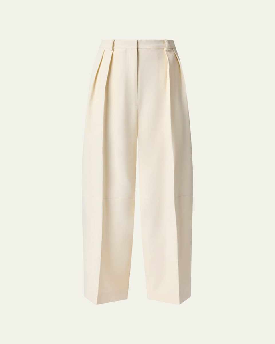 Dash Pleated Wool Pants